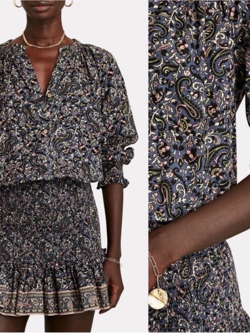 Veronica Beard: Karlina Paisley
Print Dress , NWT size 10